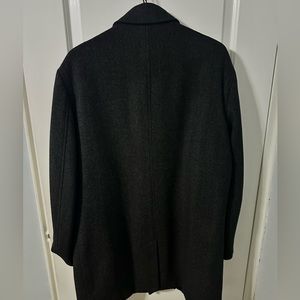 Black n Brown Wool Top Coat